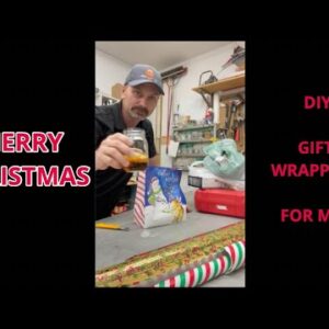 DIY mens guide to wrapping gifts #shorts