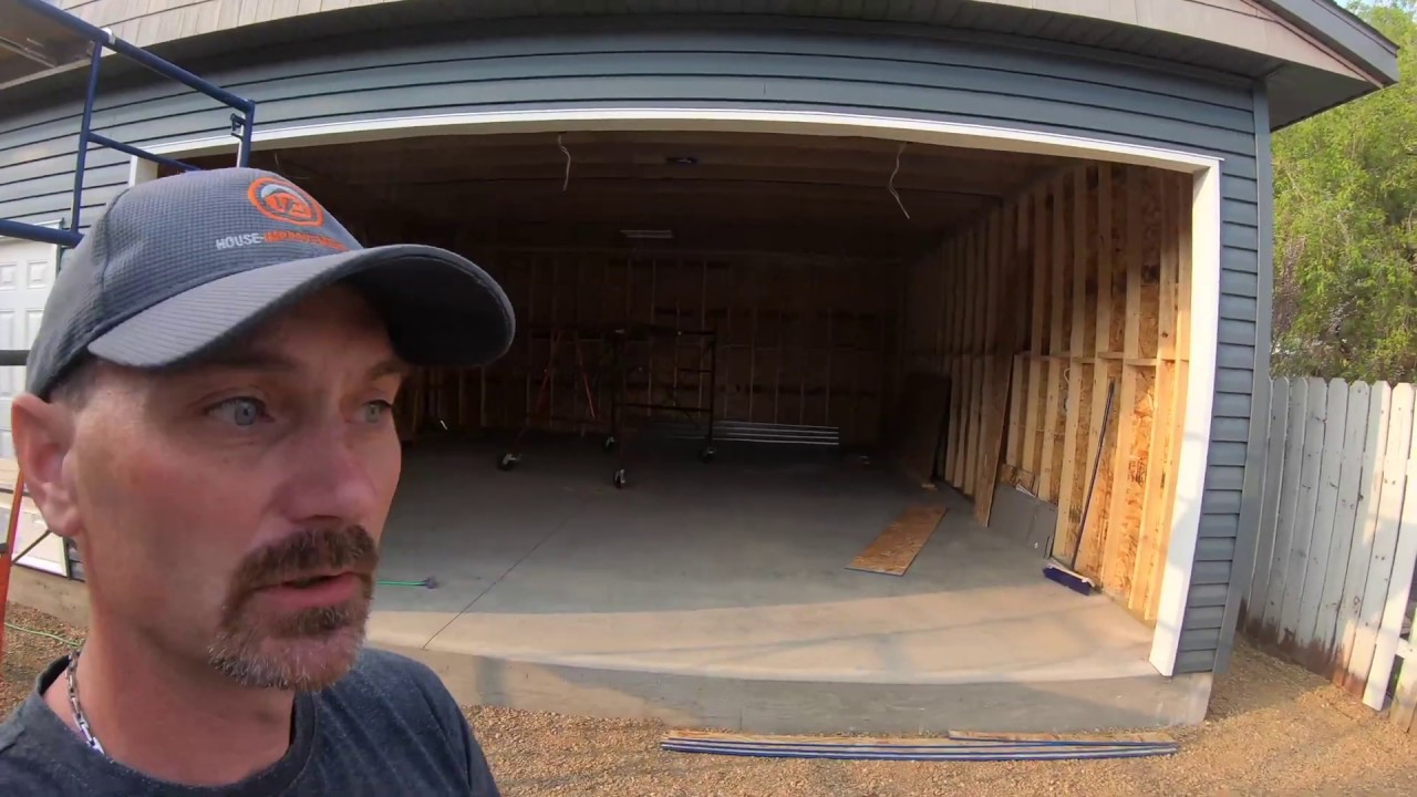 Garage Build Vlog: Day 14 (almost done)