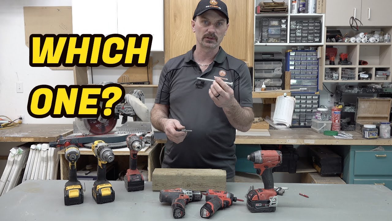 Should I Use A Drill Or Impact Driver?