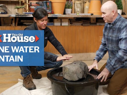 How To Build a Stone Water Fountain | Ask This Old House