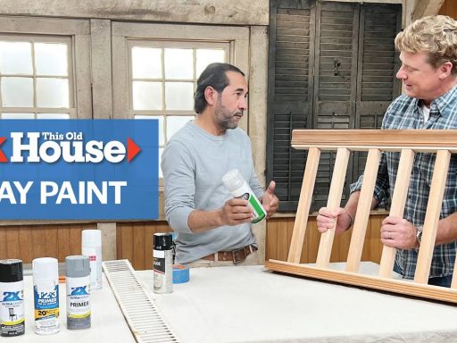 How to Spray Paint Like a Pro | Ask This Old House