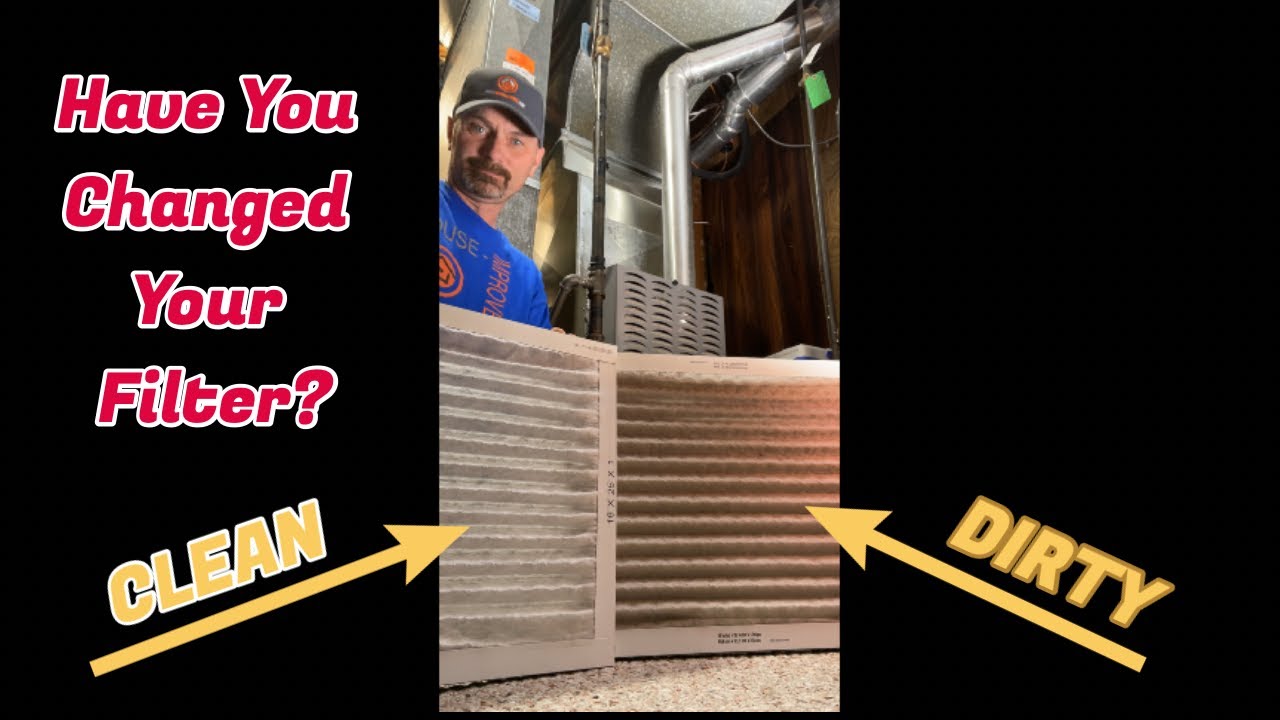 Change Your Furnace Filter #shorts