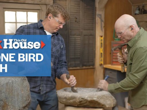 How to Build a Stone Bird Bath | Ask This Old House