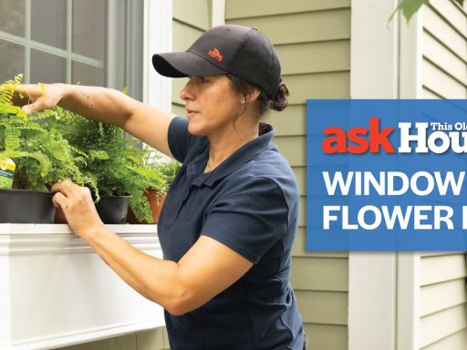 How To Build Window Flower Boxes | Ask This Old House