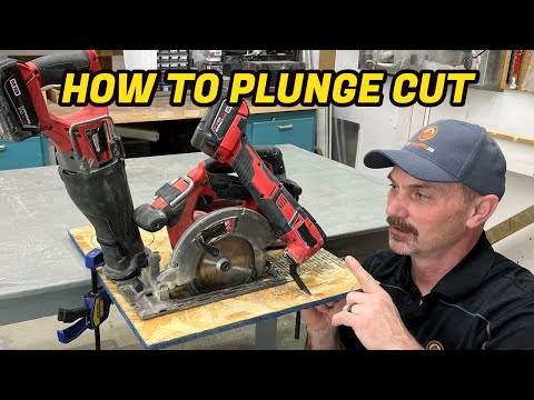 How To Plunge Cut Using 4 Different Saws