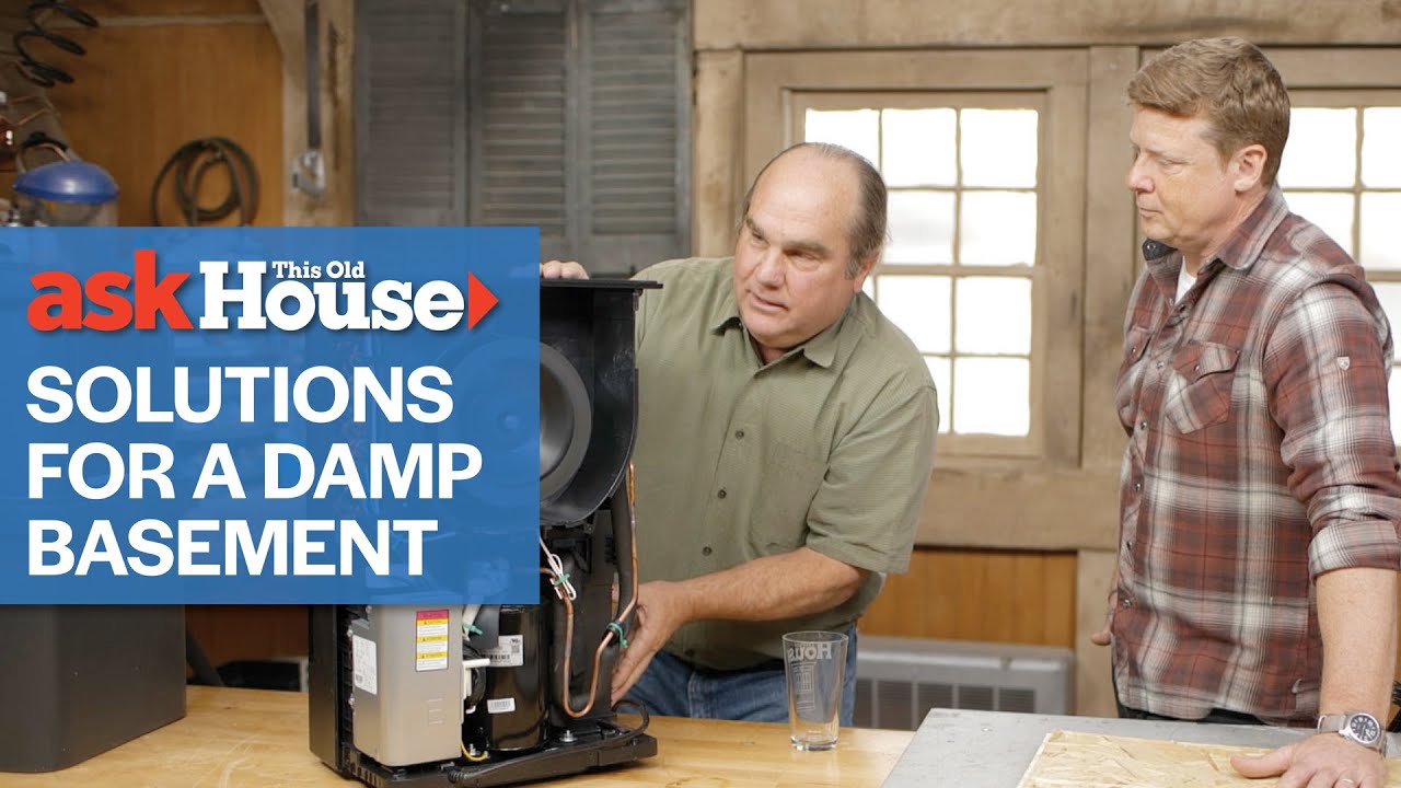 Easy Solutions for a Damp Basement | Ask This Old House