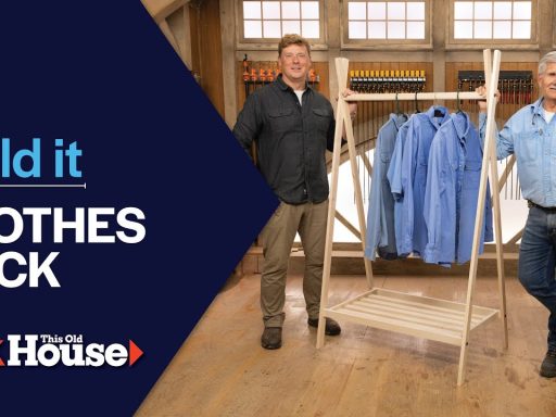 Clothes Rack | Build it | Ask This Old House