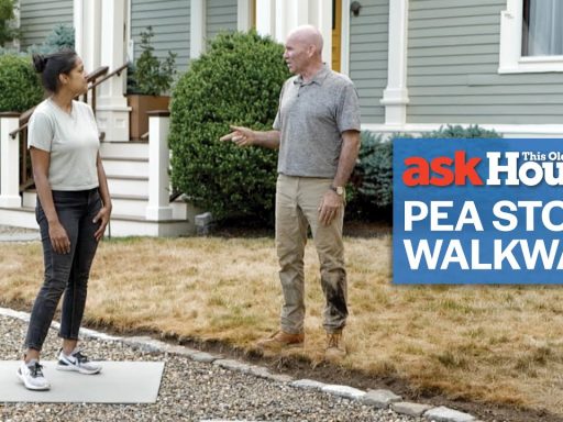 How To Install a Pea Stone Walkway | Ask This Old House