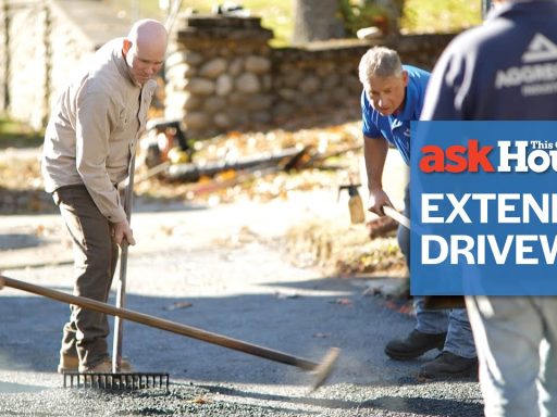 How to Extend a Driveway with Asphalt | Ask This Old House