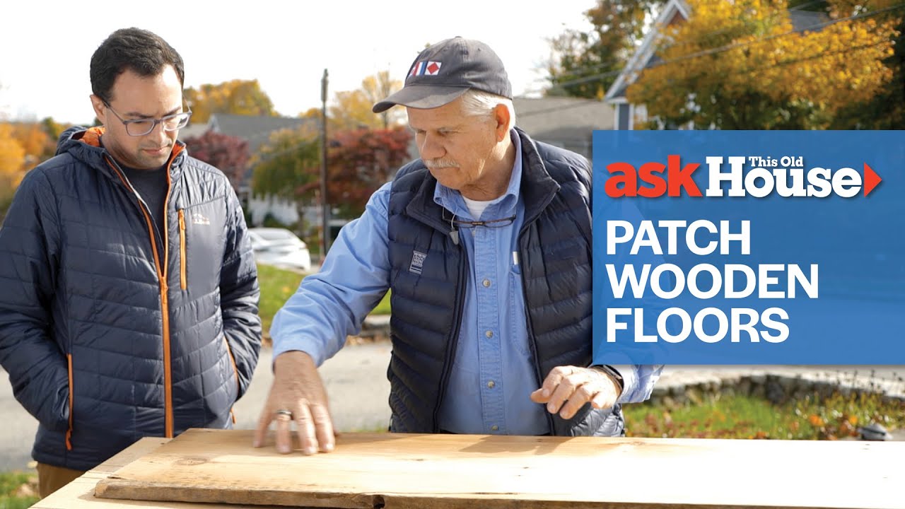 How to Fill Pipe Holes in Wooden Floors | Ask This Old House
