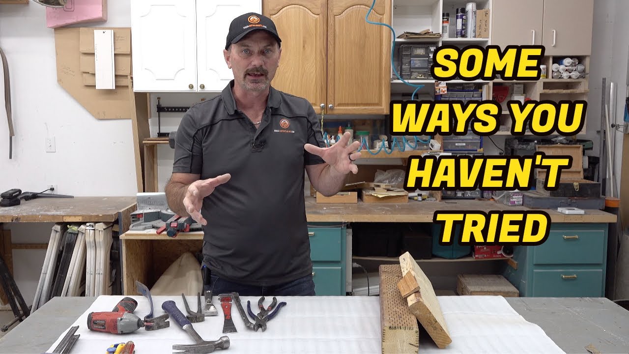 How To Remove Nails, Screws, and Staples