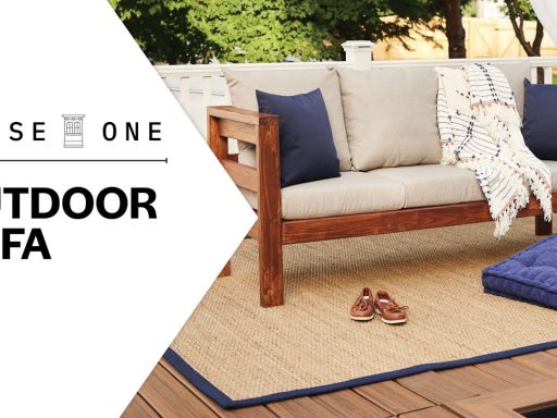 How to Build an Outdoor Sofa | House One | This Old House