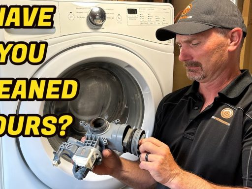 How To Clean a Washing Machine Filter