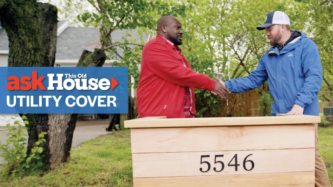 How To Build a Utility Cover | Ask This Old House