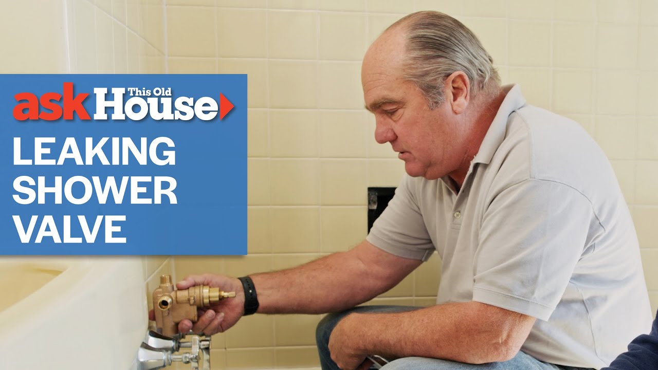 How To Repair a Leaking Shower Valve | Ask This Old House