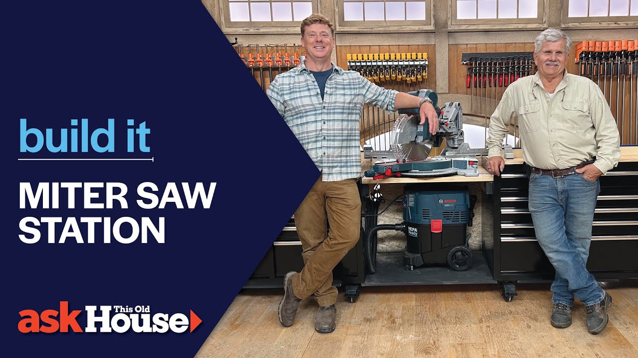 Miter Saw Station | Build It | Ask This Old House