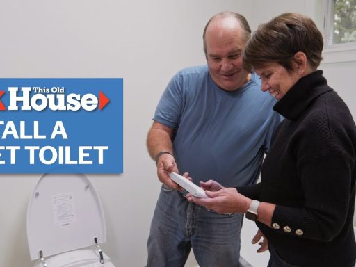 How to Install a Bidet Toilet | Ask This Old House