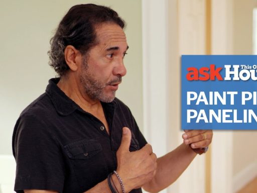 How to Paint Pine Paneling | Ask This Old House